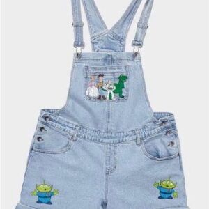 Her Universe PIXAR Light Blue Denim Overalls